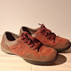 Merrell Women's Suede Maroon Casual Shoes